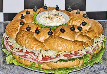Franklin Square Deli's The Ring Party Tray